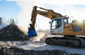 HRVB-HD Hydraulic Recycling Vacuum Bucket