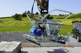 HVZ-PAVERTRON Electro-hydraulic Paving Claw from Probst