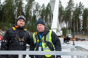 Ilari Nieminen Bronto Skylift and Lee Roebuck LN