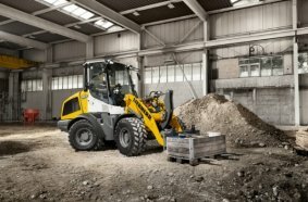  No local CO2 emissions: The L 507 E from Liebherr is also suitable for indoor operations.