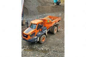 New Develon DA30-7 Articulated Dump Truck Joins Cross Fleet