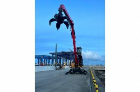 The new 40-Ton Material Handler SMHW40G5