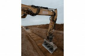 Civil engineering works on the