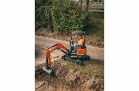 DEVELON Electric-Powered Mini-Excavator