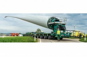Transport solutions for wind energy components of the future will be presented at Wind Energy in Hamburg.