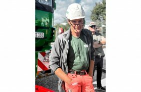 Frieder Saam: With his experience and the support of the entire transport team, he mastered every challenge during the transport.
