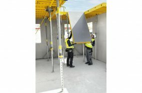 Doka has calculated the PCF for more than 7,000 formwork and scaffolding products. (Product in the image: Doka Xdek panel)