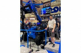 Genie Gives Away Telehandler at the ARA Show
