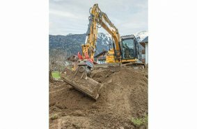 The Lehnhoff SQ 60V quick coupler opens up completely new possibilities for Reindl excavators thanks to the variable device attachment.