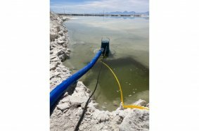 Atlas Copco WEDA electric dewatering pumps optimise lithium extraction process at Chilean mine