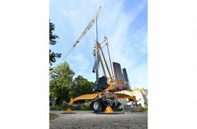 Manitowoc introduces new Potain Igo M self-erecting crane at Batimat in Paris