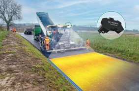 Smaller housing, larger measuring width: In combination with the new Dash 5 generation and the digital documentation tool WPT Paving, Vögele presents the new RoadScan. 