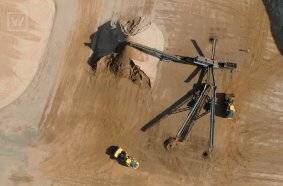   The classifying screen MOBISCREEN MSC 953 EVO impresses in the production of sand.