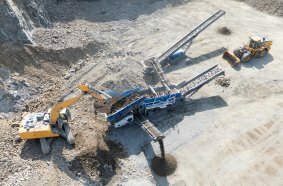 The MOBISCREEN MSS 1102 PRO from Kleemann demonstrates its robustness, efficiency and flexibility in the application.