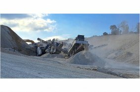 Plant train performs impressively in limestone in Greece