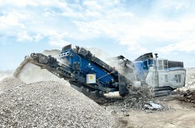 The MR 100i NEO is equipped with a powerful magnetic separator for good final product quality.