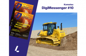 Komatsu Europe displayed the D71PXi-24 dozer at bauma 2022