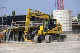 Komatsu PW148-11 <br> Image source: Komatsu Europe