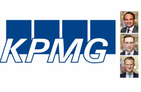 KPMG: Bernd Oppold, Partner KPMG und Maximilian Eberle, Manager KPMG and Simon Zimmermann, Assistant Manager KPMG