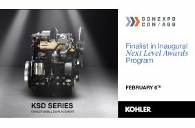 KOHLER Energy - Engines Selected as Finalist in Inaugural Next Level Awards Program at CONEXPO Las Vegas