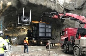 1.8 MW of emergency power for one of the largest tunnels in Finland