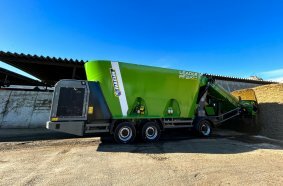 Leader PF3 now with 40 mc capacity: Faresin self-propelled mixer wagons are getting bigger and bigger