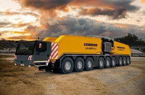 It's a match: The new LG 1800-1.0 offers high-end mobile crane technology with the load capacities of a lattice boom crane.