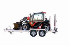 Manitou ULM with trailer