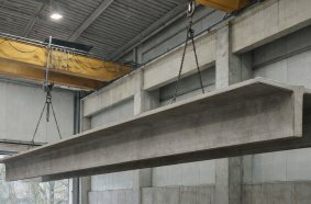 prestressed TT slabs by Moldtech