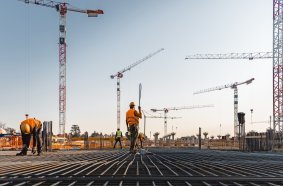 Potain cranes lead construction on Chorus Life smart city project in Bergamo, northern Italy