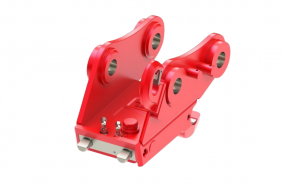 Active under tension: The double-acting cylinders ensure a permanently stable locking mechanism and reduce movement in the system.