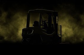 New Hyster Forklift At Logimat