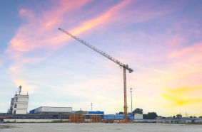 Potain MCT 105 topless tower crane