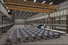 CM Labs Revolutionizes Industrial Steel Manufacturing with Intellia Overhead Crane Simulator Training Pack