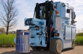 In the picture, a customization that enables the handling and storage of nuclear waste.