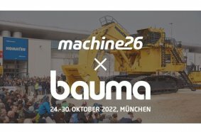 Machine26 exhibits for the first time at bauma
