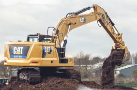 The new Cat 320 Electric crawler excavator offers the proven features in terms of assistance systems and cab