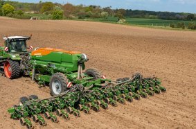 The new Precea-TCC trailed precision air seeder sets the standards in precision, output and intuitive controls.