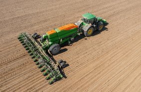 The new Precea-TCC trailed precision air seeder sets the standards in precision, output and intuitive controls.