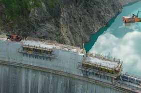 D22 dam formwork