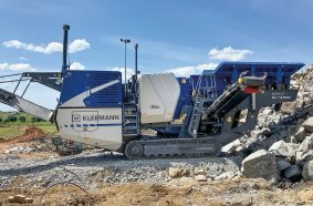 The Kleemann jaw crusher serves as a pre-crusher...
