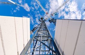 Raimondi T187 and T357 erected at Bauma 2022.