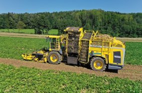 ROPA Panther 2S – the most powerful two-axle sugar-beet harvester in the world - a real workhorse