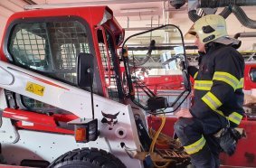 Tornadoes or Flash Floods - Bobcat Loaders Aid Firefighters