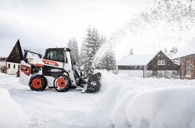 Bobcat S66 snowblower <br> Image source: Doosan Bobcat EMEA