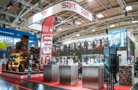SBM booth at bauma 2025