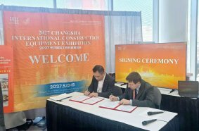 Signing with Italian partner