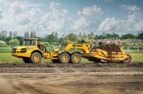 K-Tec is first to build sustainable earthmoving equipment with fossil-free steel in collaboration with SSAB