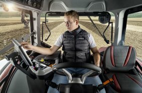 STEYR 6280 Absolut CVT IN THE CAB