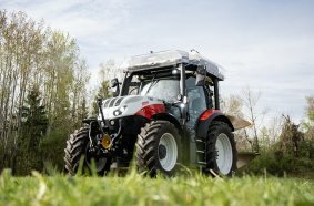 STEYR® and TU Wien unveil FCTRAC biogenic hydrogen–powered tractor project